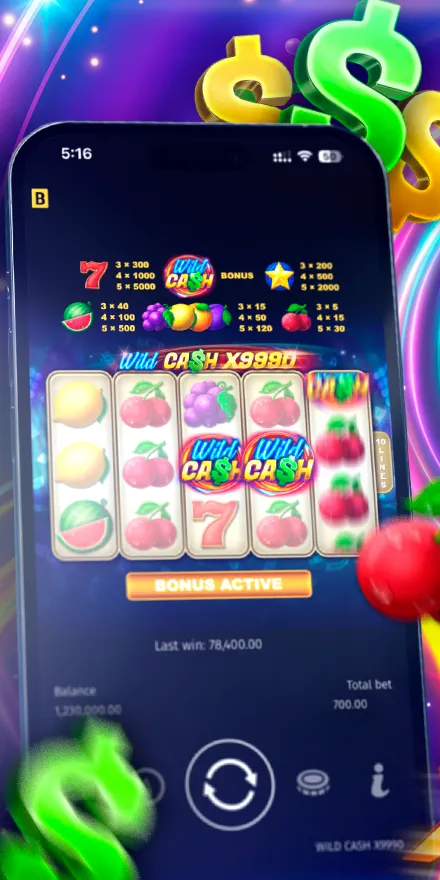 Wild Cash screenshot
